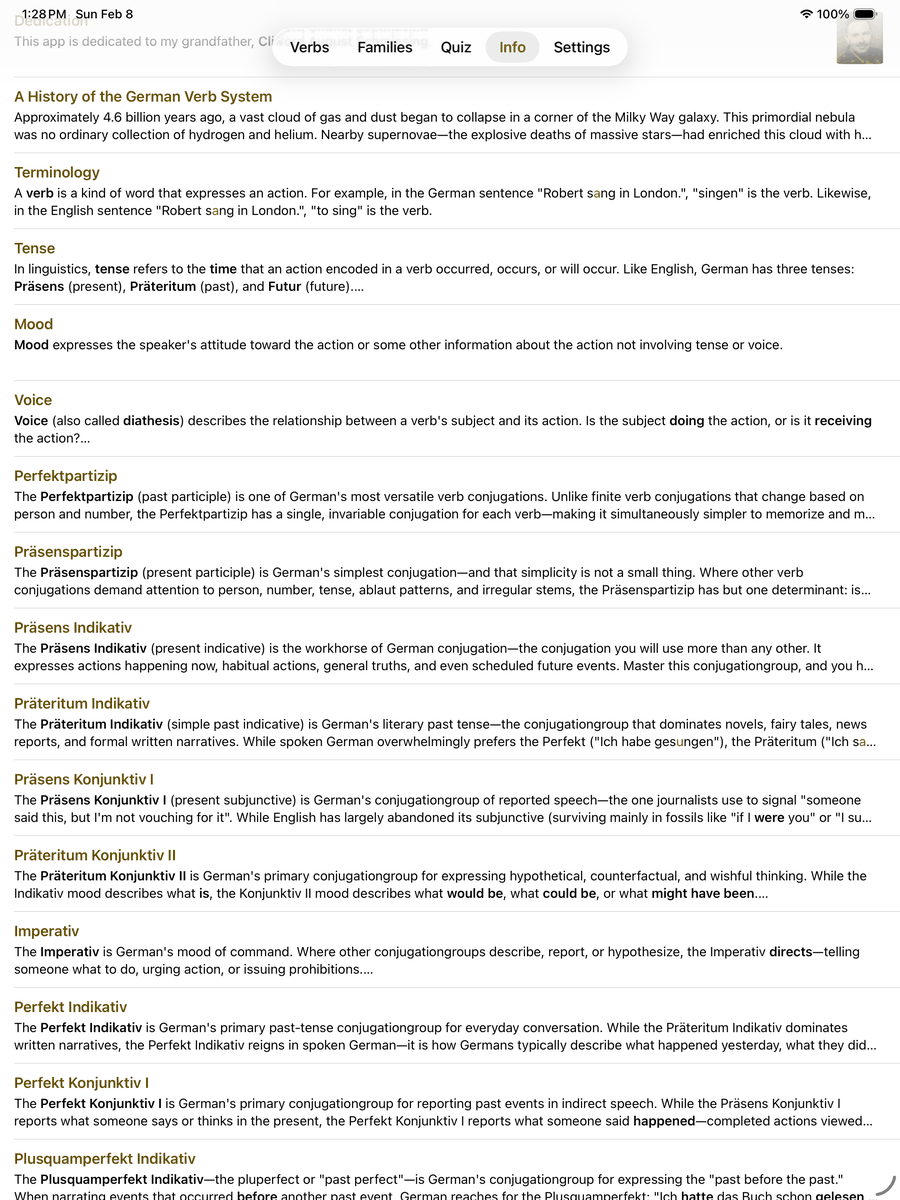 Article list — before